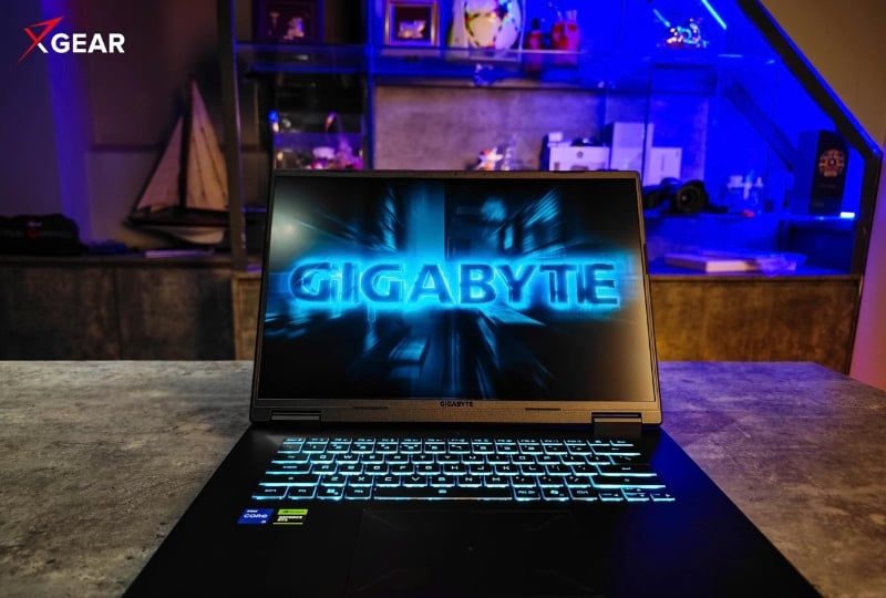 Laptop Gaming Gigabyte A16 CWHI3VN864SH hiệu năng mạnh cân được mọi tựa game