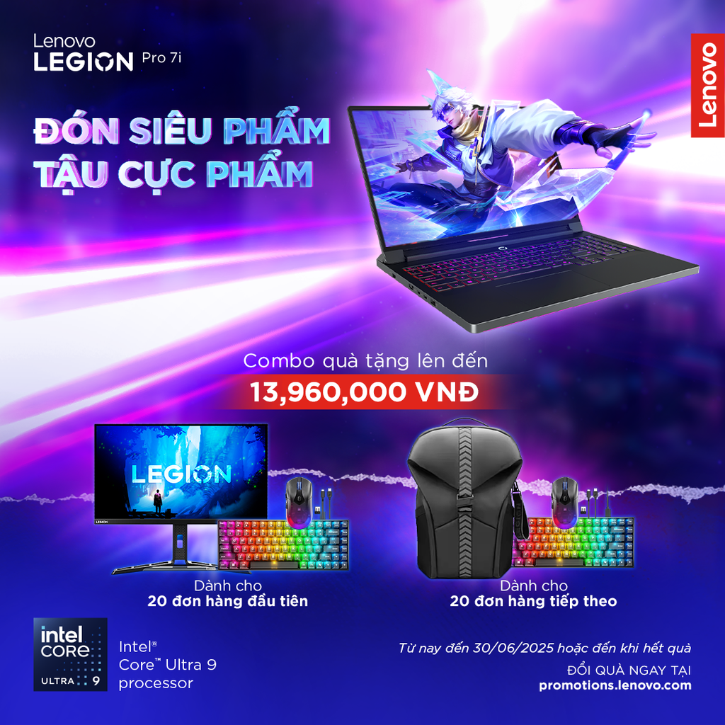 Đón siêu phẩm tậu cực phẩm cùng Lenovo