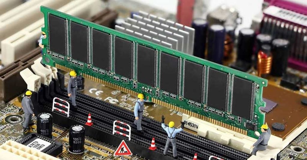 ram ddr4 có tổng cộng 288 chân