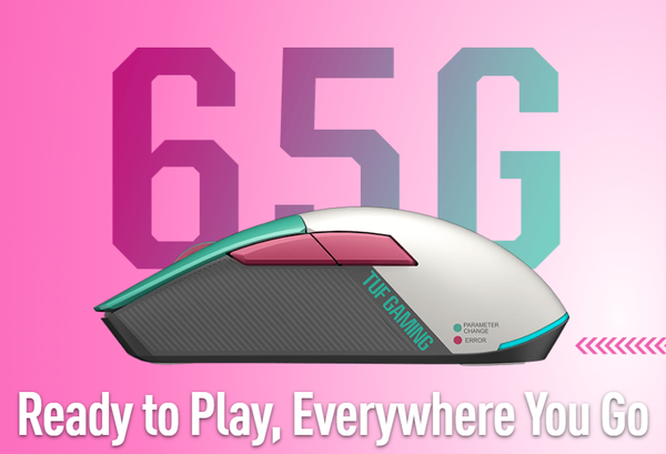 Xgear Chuột ASUS TUF Gaming Mini Wireless Mouse Hatsune Miku Edition