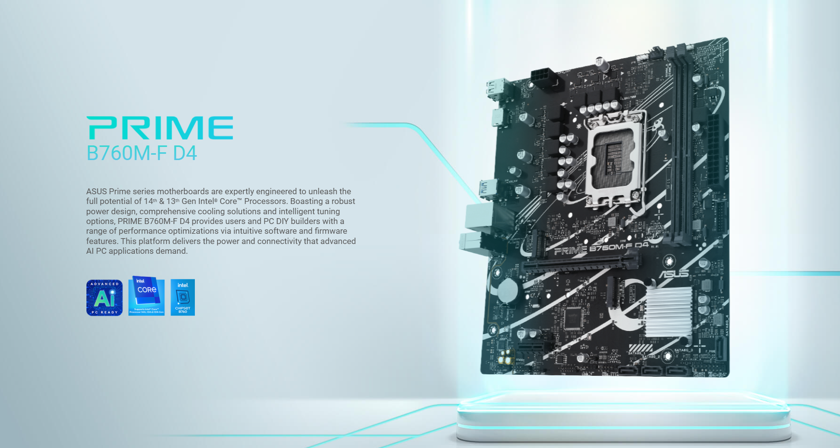 Mainboard ASUS Prime B760M-F D4 (DDR4)