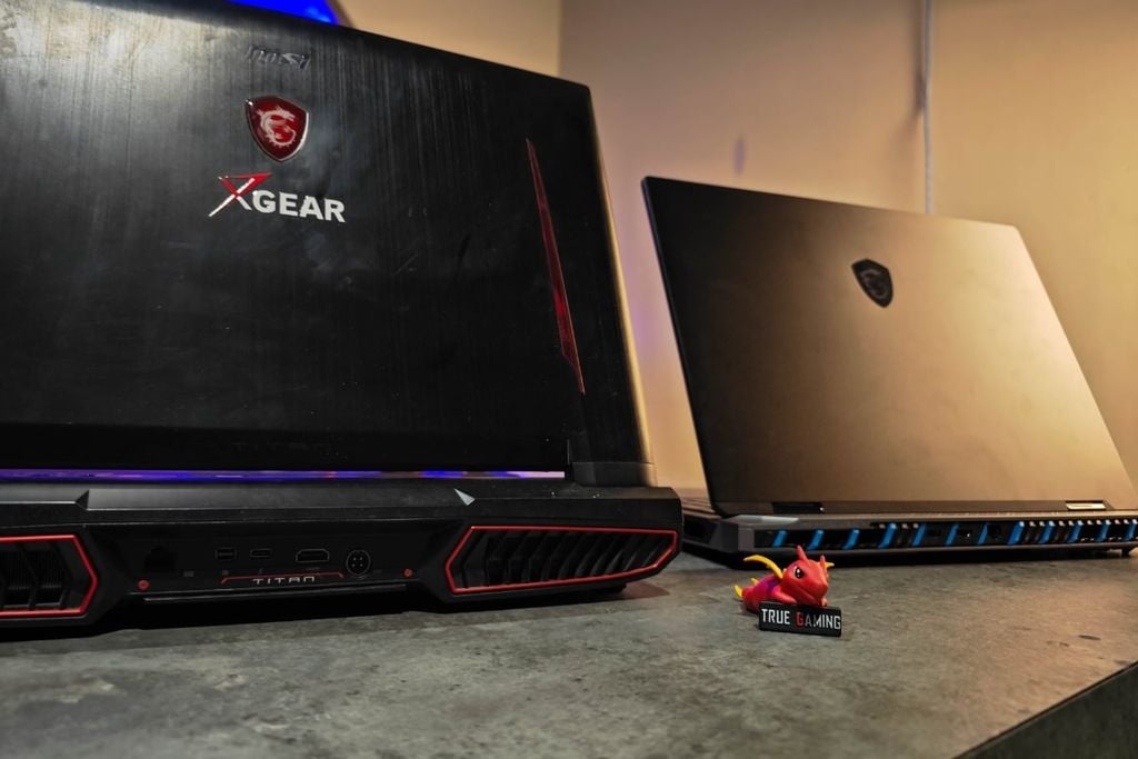 Tổng quan về MSI GT75VR 7RF và MSI Titan 18 HX AI A2XW