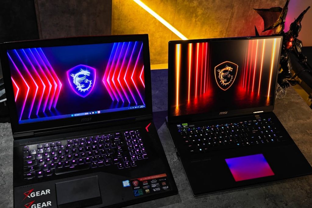 âm thanh và kết nối của MSI GT75VR 7RF và MSI Titan 18 HX AI A2XW