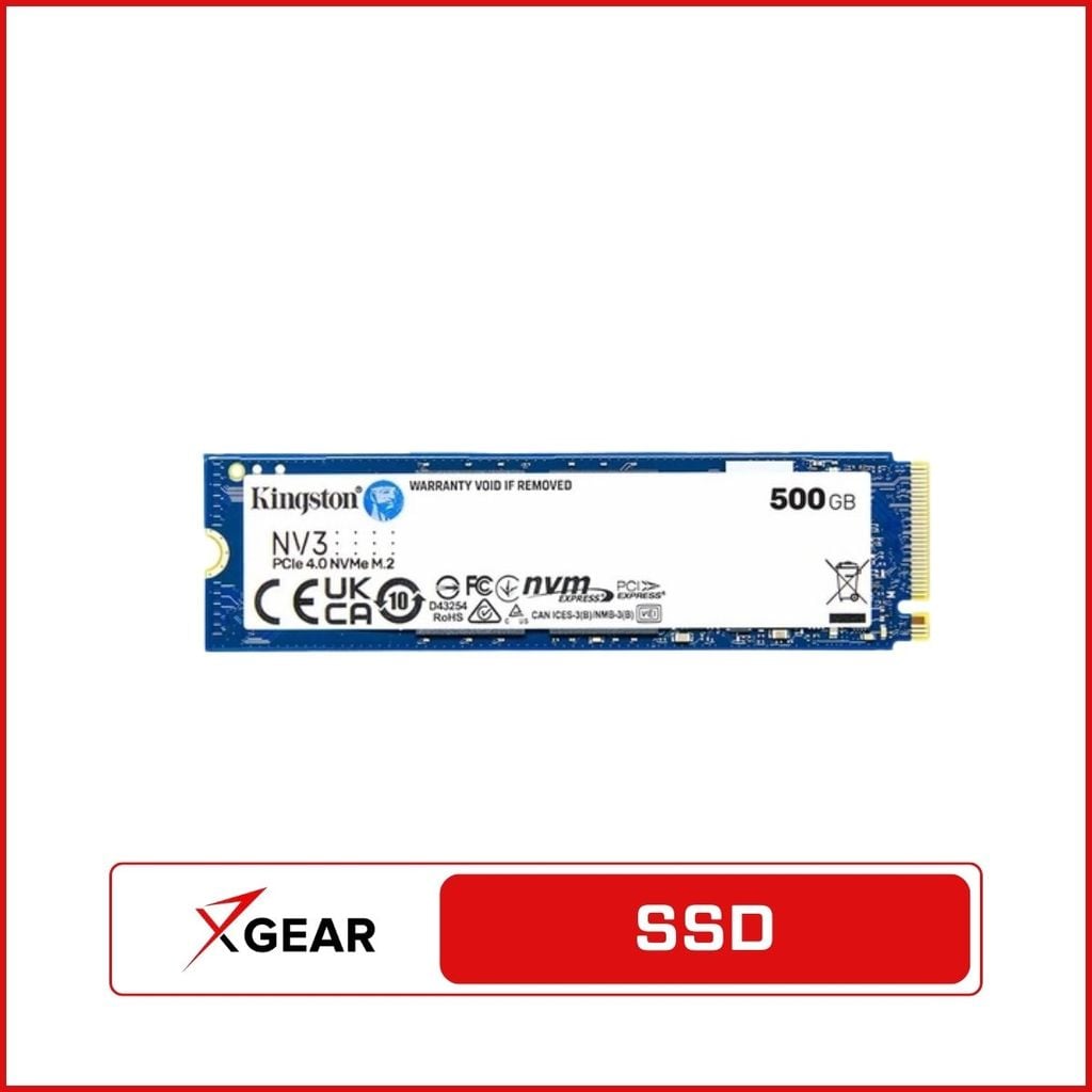 PC Hi5-406 Performance có SSD Kingston NV3 NVMe PCle Gen 4.0 500GB trải nghiệm chơi game ấn tượng