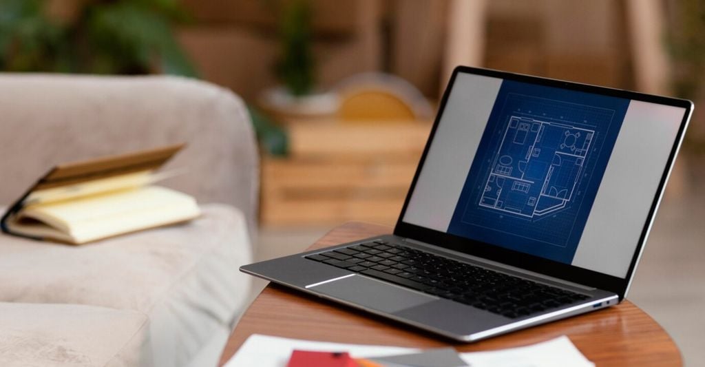 laptop cho sinh viên thiết kế nội thất nên có màn hình 15 inch trở lên cho thoải mái