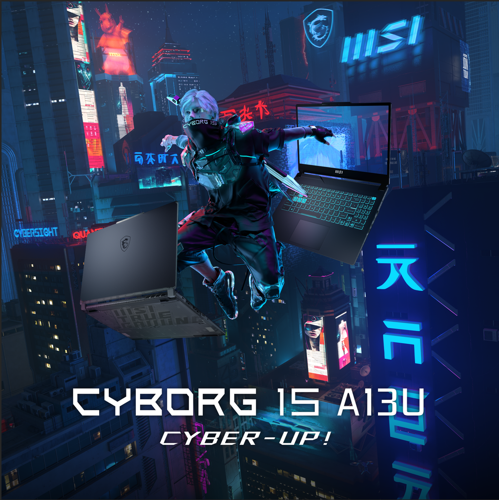 Laptop Gaming MSI Cyborg 15 A12UCX 618VN cho sinh viên marketing