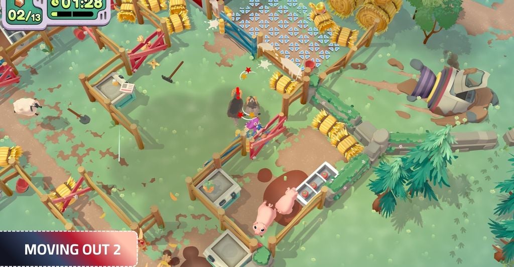 Moving Out 2 game 2 người miễn phí