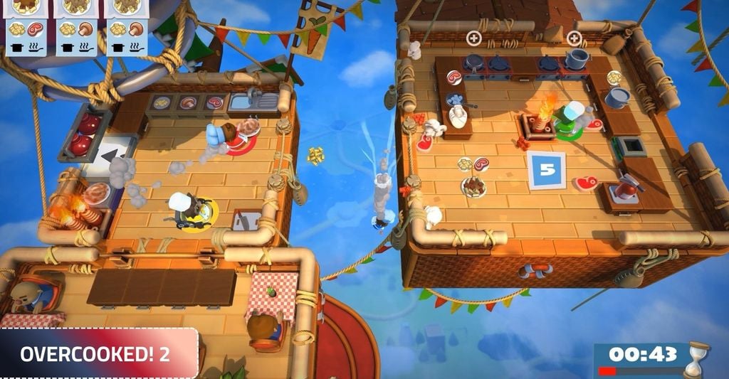 Overcooked! 2 game 2 người miễn phí