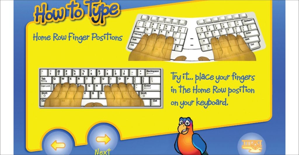 trò chơi luyện gõ bàn phím Typing Instructor for Kids 5.0