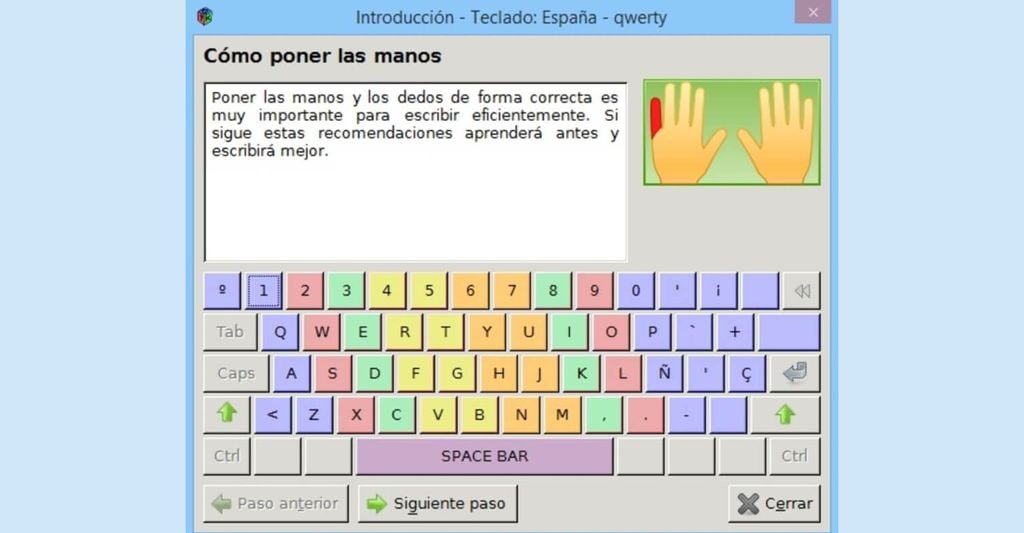 luyện tập đánh máy nhanh bằng Klavaro Touch Typing