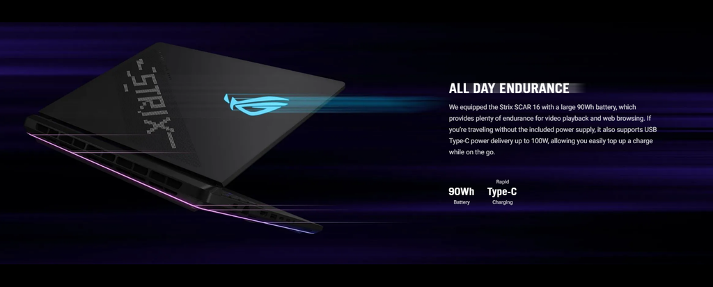 Xgear Laptop Gaming Asus ROG Strix SCAR 16 G635LX-RW179W