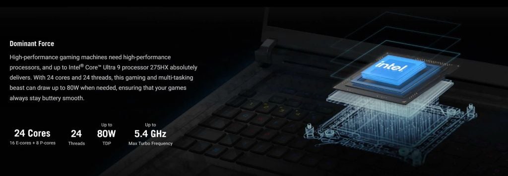 Xgear Laptop Gaming ASUS ROG Strix G16 (2025) G615LR-S5238W