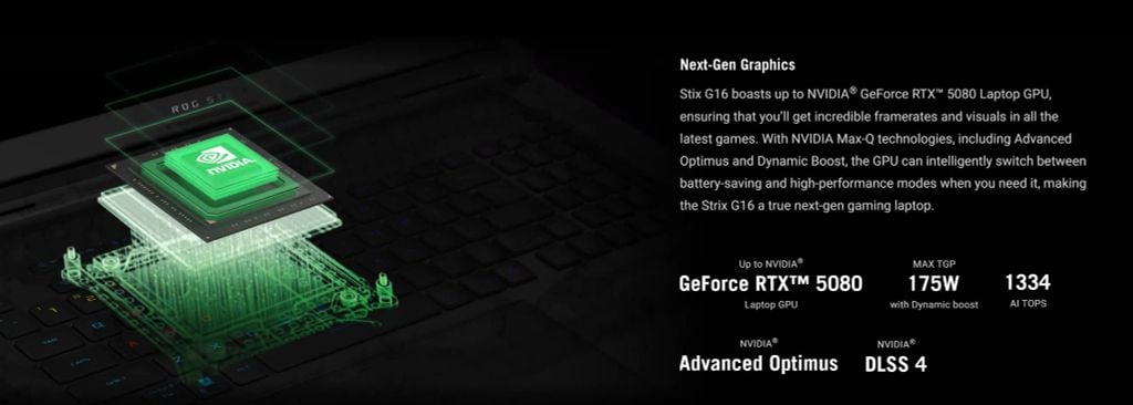 Xgear Laptop Gaming ASUS ROG Strix G16 (2025) G615LR-S5238W