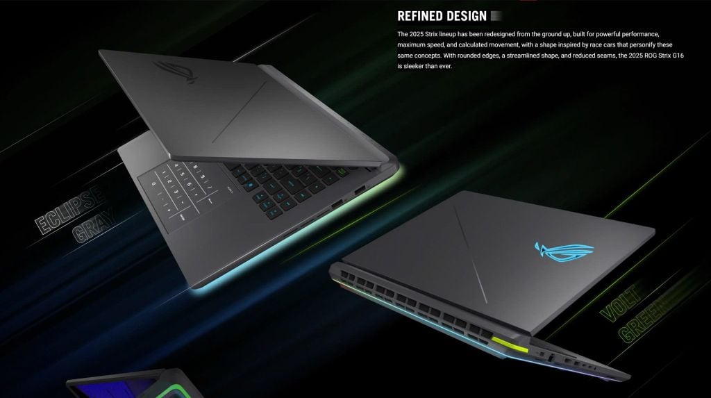 Xgear Laptop Gaming ASUS ROG Strix G16 (2025) G615LR-S5238W
