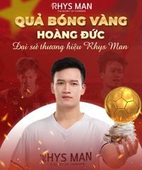Nguyễn Hoàng Đức giành danh hiệu Quả bóng vàng Việt Nam 2023