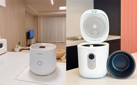 Sự tiện lợi của nồi cơm điện mini một người ăn dành cho sinh viên và nhân viên văn phòng