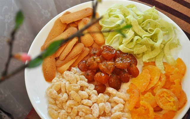 Các loại mứt Tết thơm ngon không thể thiếu trong ngày Xuân