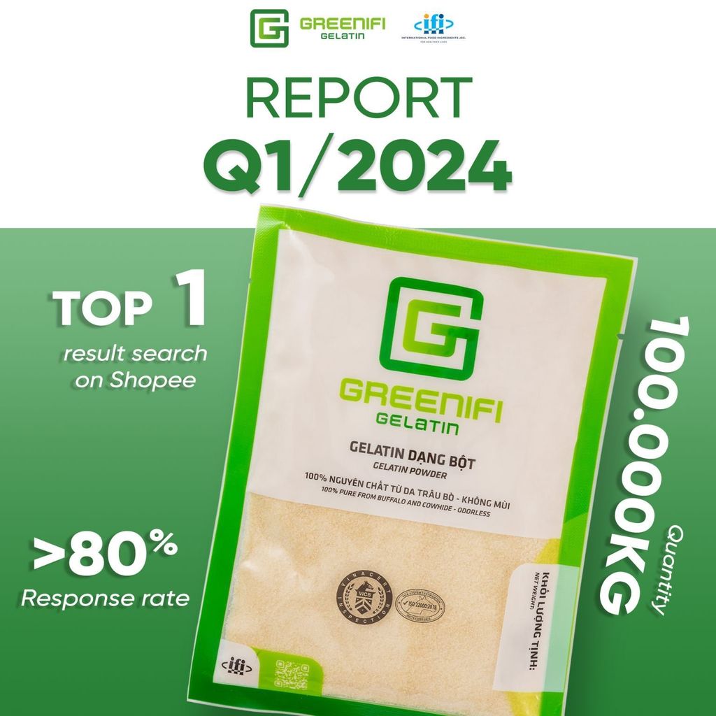 GREENIFI GELATINE - Q1/2024 REPORT
