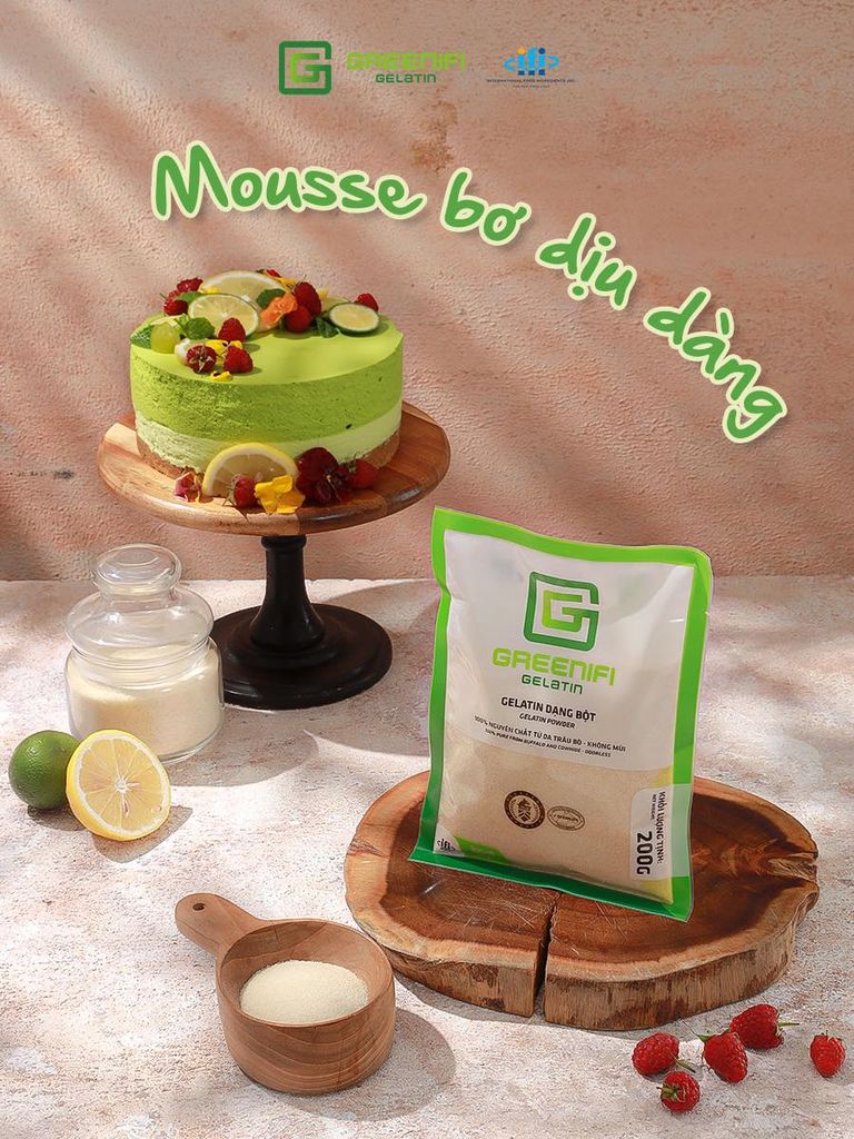 🌈MÓN NGON TỪ GELATIN: MOUSSE BƠ DỊU DÀNG CHÀO HÈ