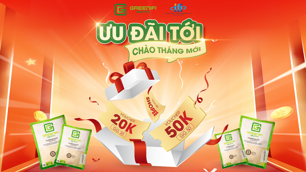 MUA GELATIN Ở ĐÂU? GELATIN GIÁ TỐT NHẤT THỊ TRƯỜNG