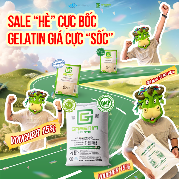 MUA LÀ CÓ QUÀ – DEAL GELATIN HOT NHẤT THÁNG NÀY!