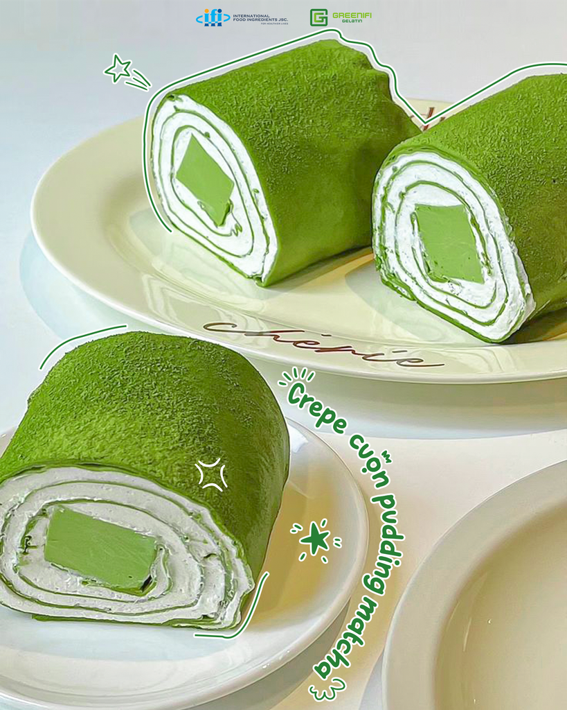 BÁNH CREPE PUDDING HOT TREND