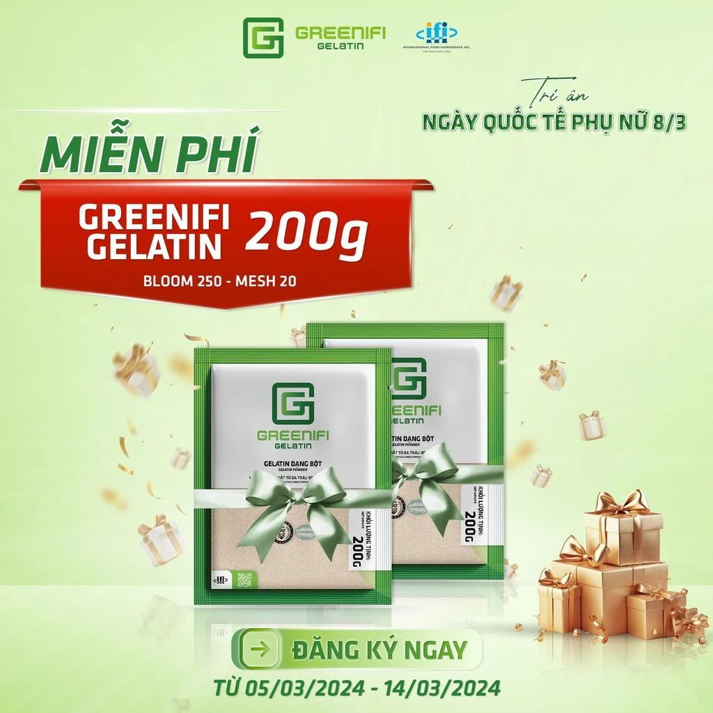 8/3 Appreciation Program: Sweet Gifts from IFI and Greenifi Gelatin for the Women We Cherish