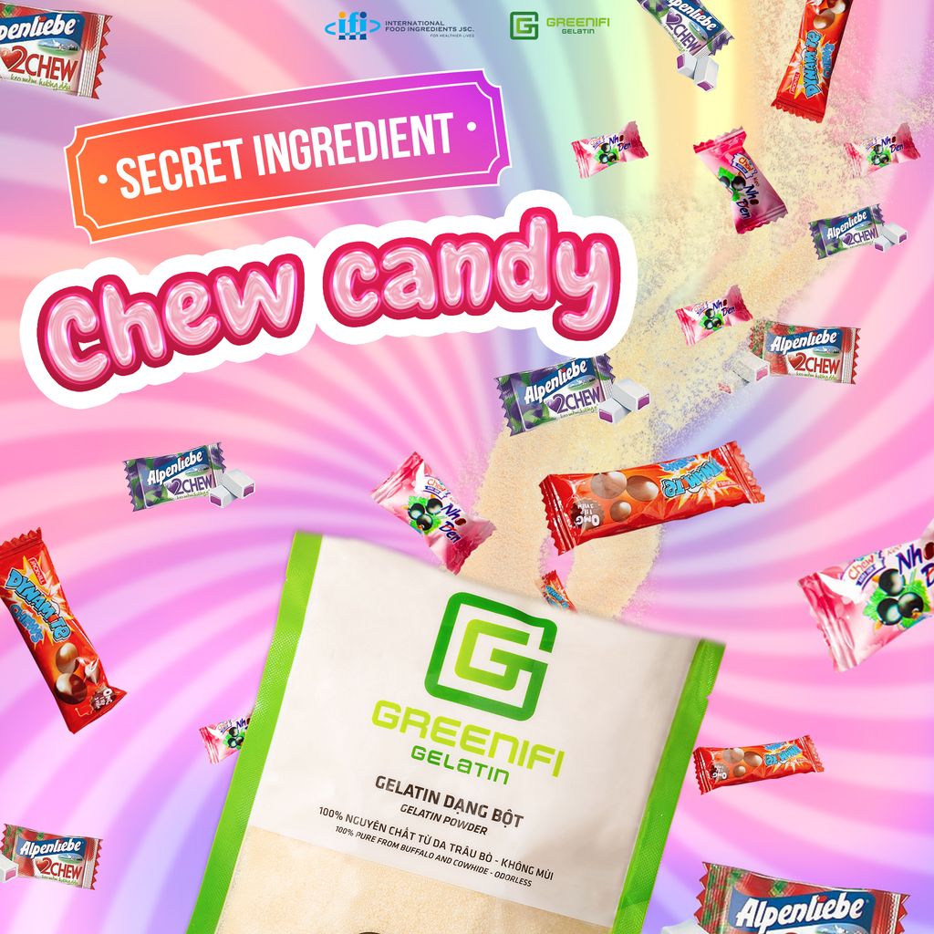 THE SECRET WEAPON BEHIND THE LEGENDARY CHEW CANDY