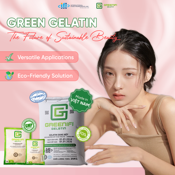 GELATIN IN COSMETICS: THE GREEN TREND IN SUSTAINABLE BEAUTY