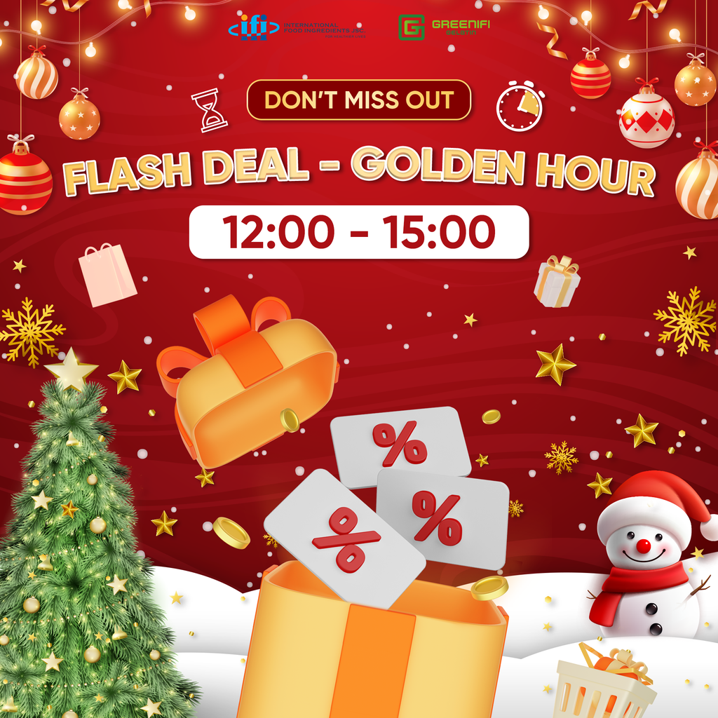 🌟 DON’T MISS OUT – GREENIFI GELATIN’S GOLDEN HOUR FLASH SALE ON SHOPEE! 🌟