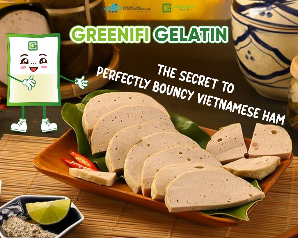 GREENIFI GELATIN REVEALS THE SECRET TO PERFECTLY SPRINGY VIETNAMESE SAUSAGE