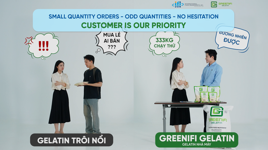 EPISODE 2: SMALL QUANTITY ORDERS - ODD QUANTITIES - NO HESITATION - CUSTOMER IS OUR PRIORITY