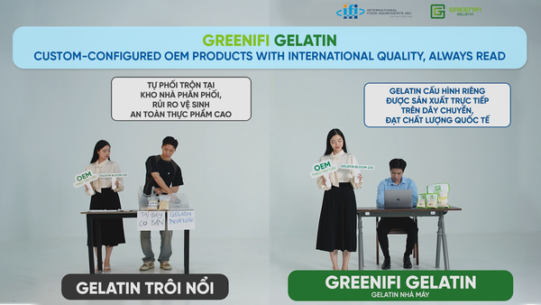 EPISODE 4: GREENIFI GELATIN - CUSTOMIZED ORDER DESIGN, FLEXIBLE OEM, ALWAYS READY TO ASSIST!
