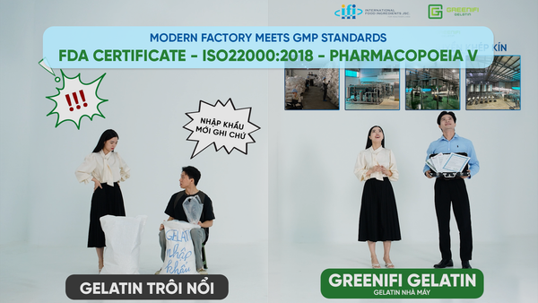 EPISODE 5: GREENIFI GELATIN: PREMIUM CERTIFICATIONS, GMP STANDARD FACTORY, WORLD-CLASS QUALITY