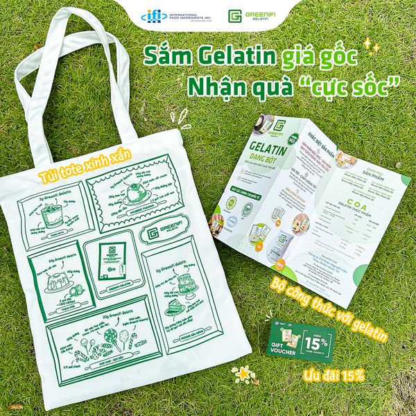 SẮM GELATIN GIÁ GỐC - NHẬN QUÀ CỰC SỐC