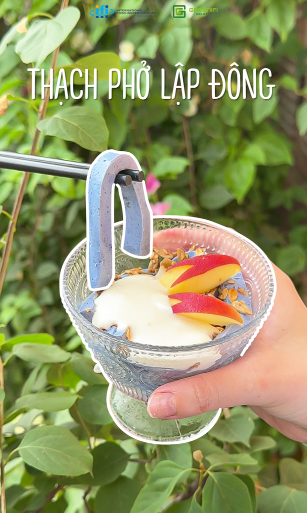 CÁCH LÀM THẠCH PHỞ LẬP ĐÔNG TỪ GREENIFI GELATIN