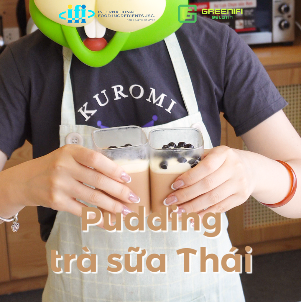 BIẾN TẤU PUDDING TRÀ SỮA THÁI CHO TEAM HẢO NGỌT “ĐỔ ĐỨ ĐỪ”