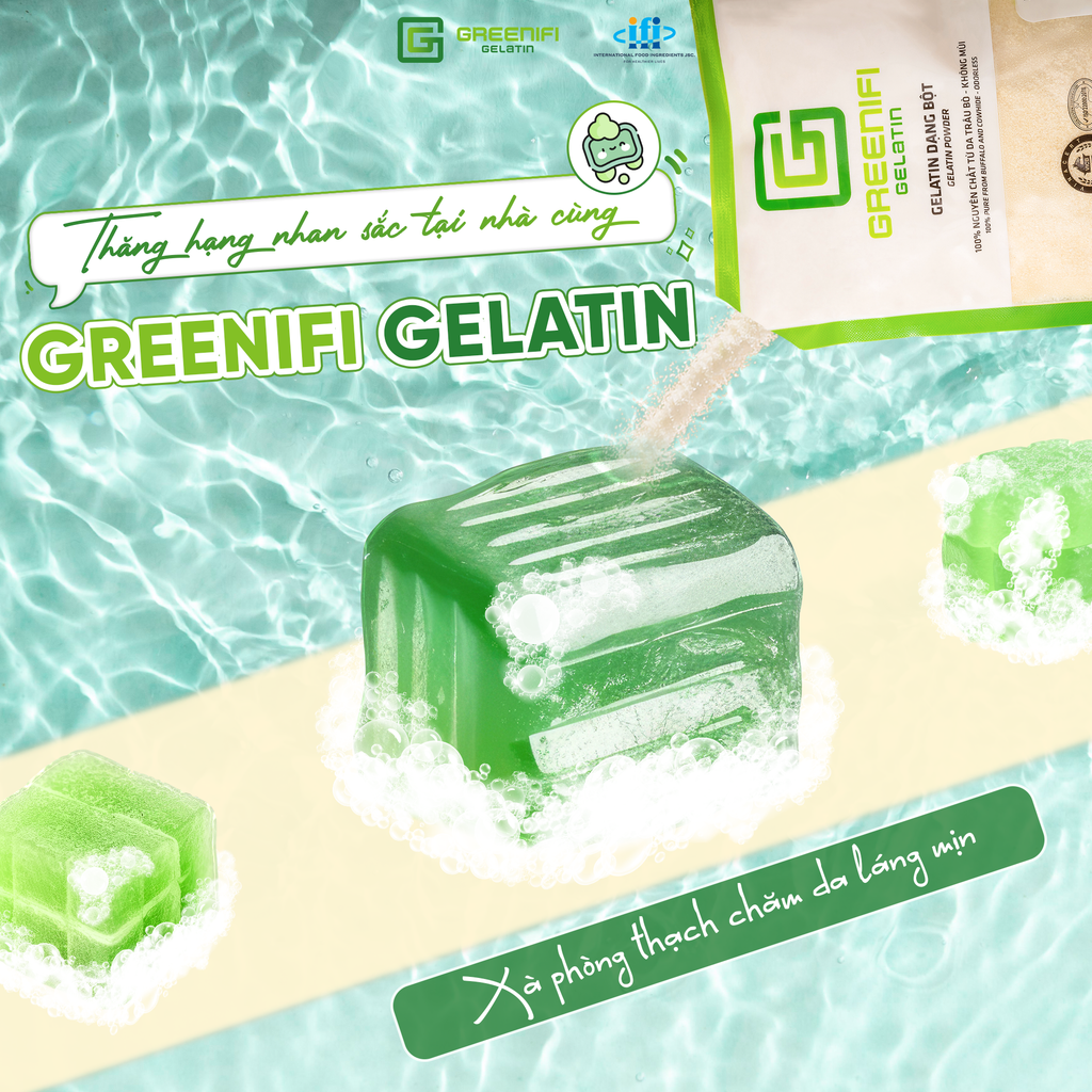 🌟Spa tại nhà: Cách làm thạch xà phòng từ gelatin🌟