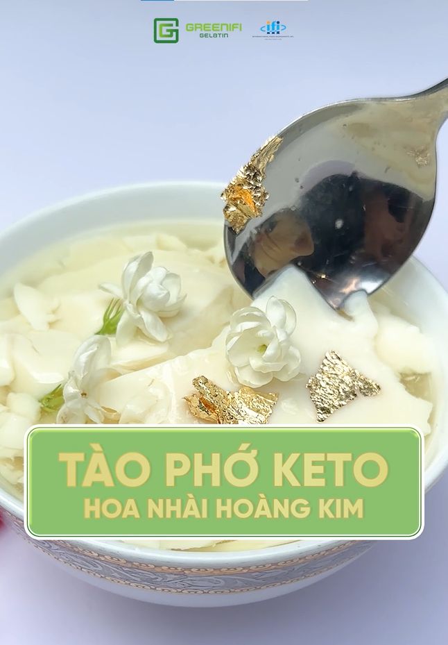 Let's make Golden Keto Silken Tofu Dessert