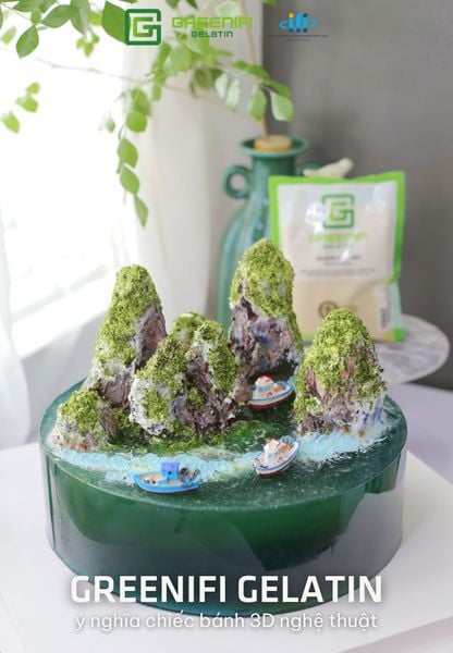Greenifi Gelatin và Ý Nghĩa Những Chiếc Bánh 3D Nghệ Thuật