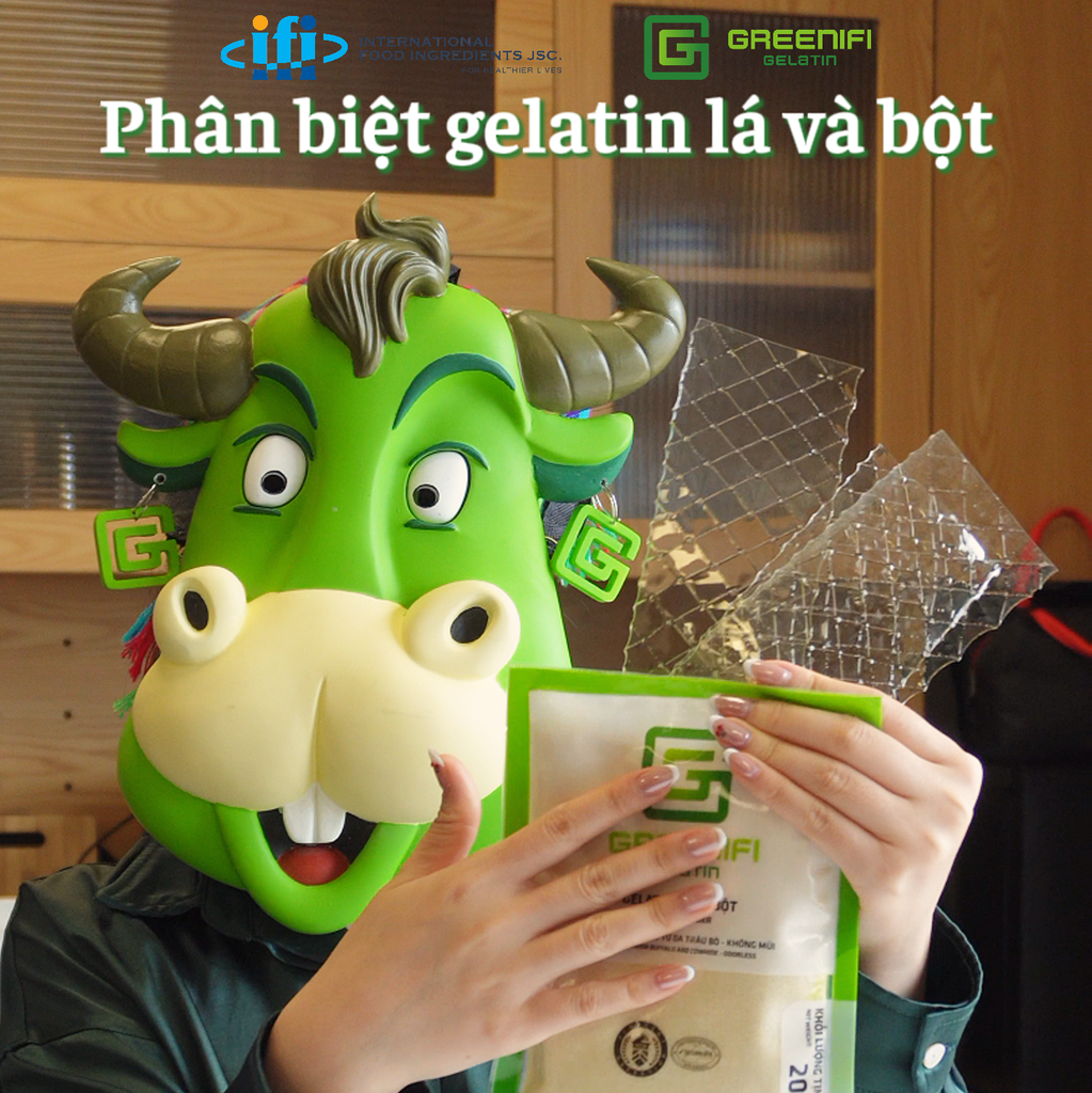 🌿GELATIN LÁ , GELATIN BỘT KHÁC GÌ NHAU? 1 LÁ GELATIN BẰNG BAO NHIÊU BỘT?