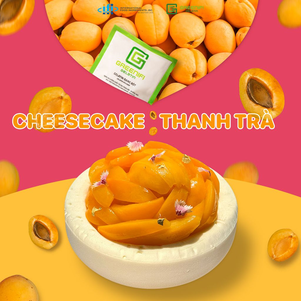 🍰 CHEESECAKE THANH TRÀ HEALTHY – KIỂM SOÁT CALO CHẲNG CÒN LÀ CƠN ÁC MỘNG