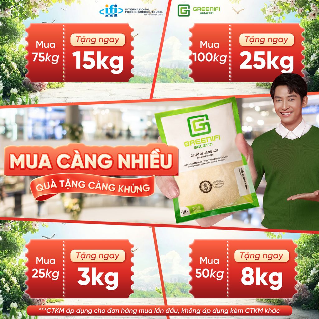 💥 DEAL CHẤT LƯỢNG - GELATIN 
