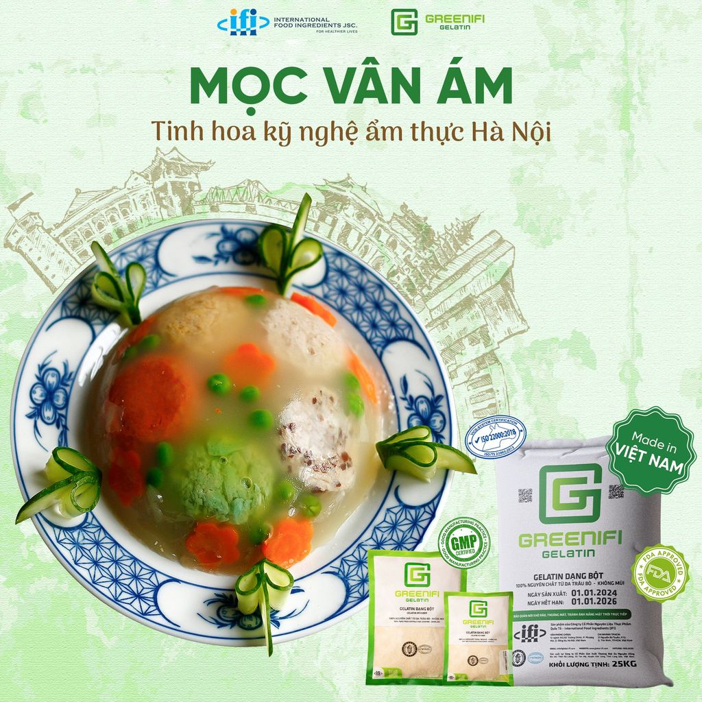 MỌC VÂN ÁM: TINH HOA ẨM THỰC HÀ NỘI XƯA – BIỂU TƯỢNG CẦU KỲ CỦA NGÀY TẾT CỔ TRUYỀN