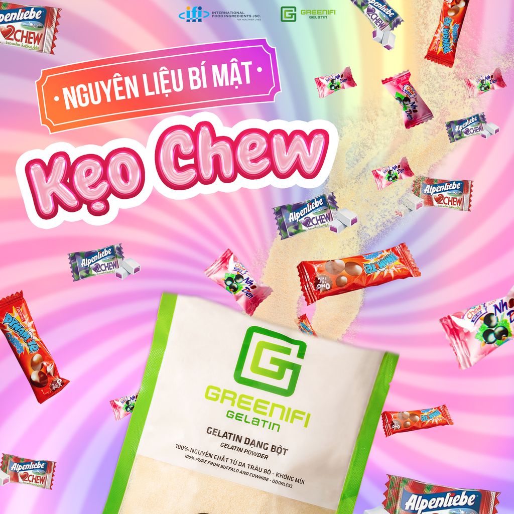 “VŨ KHÍ BÍ MẬT” LÀM NÊN SỰ THÀNH CÔNG CỦA KẸO CHEW HUYỀN THOẠI