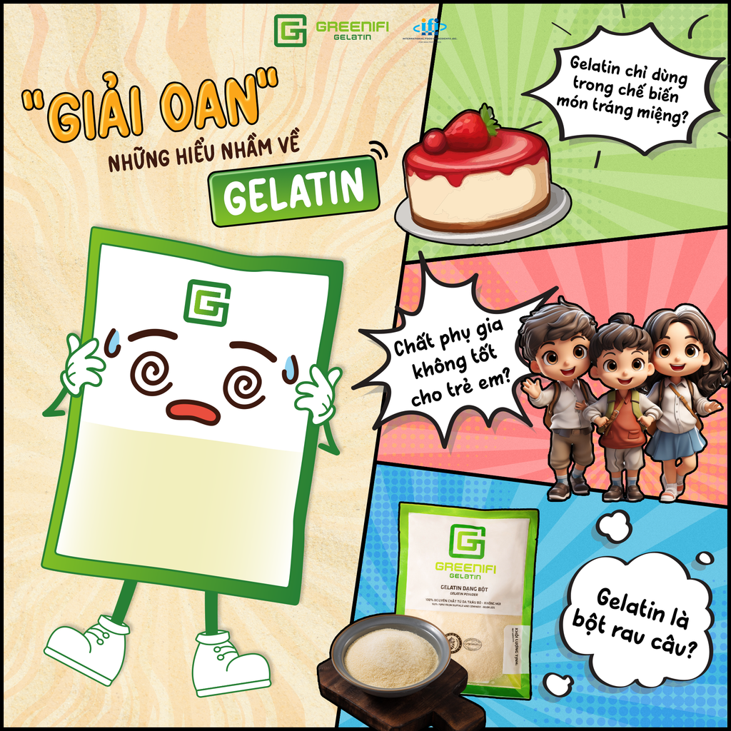 Những tác hại của gelatin - Khuyến cáo sử dụng gelatin an toàn