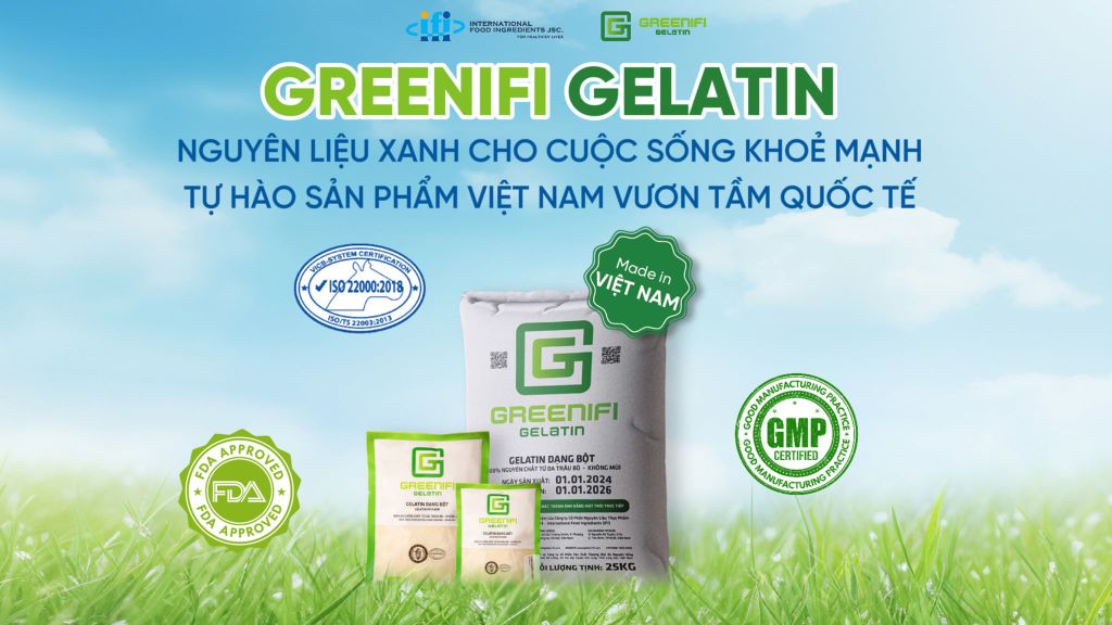 2024 - MỘT NĂM ĐÁNG NHỚ CỦA GREENIFI GELATIN