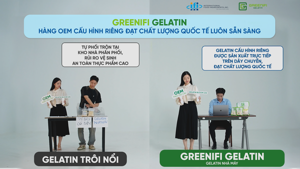 TẬP 4: GREENIFI GELATIN - THIẾT KẾ ĐƠN HÀNG CẤU HÌNH RIÊNG, OEM LINH HOẠT, SẴN SÀNG CHĂM SÓC!