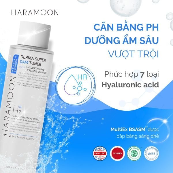 Toner cấp ẩm & làm sạch