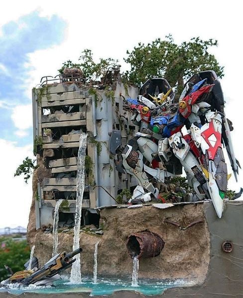 Diorama gundam